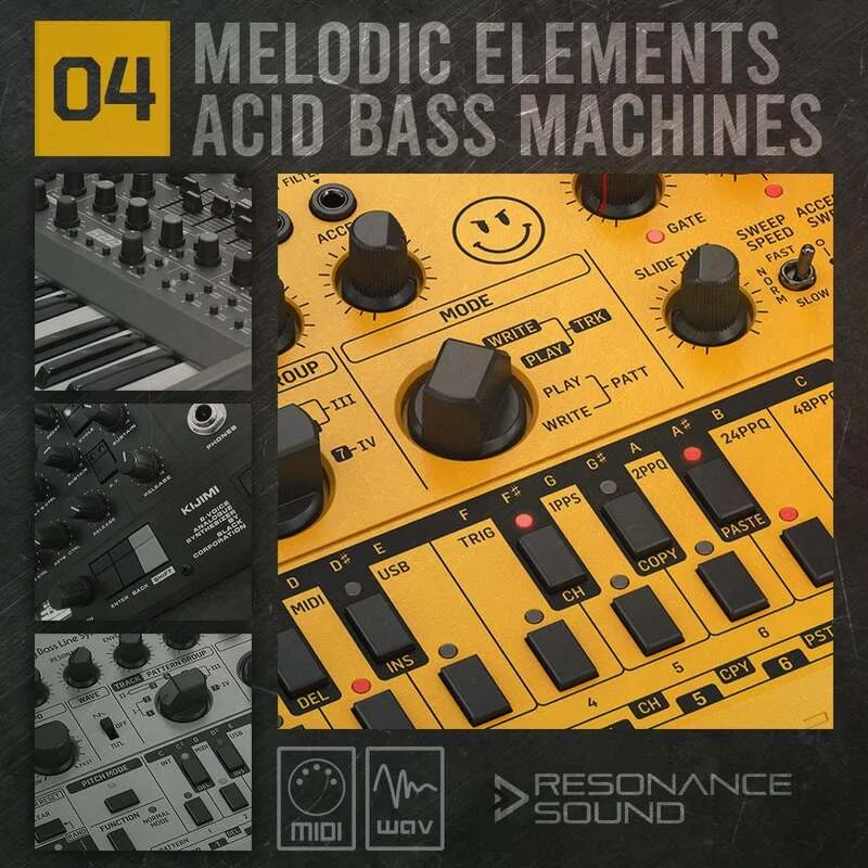 Resonance Sound RS Melodic Elements 04 - Acid Bass Machines interface