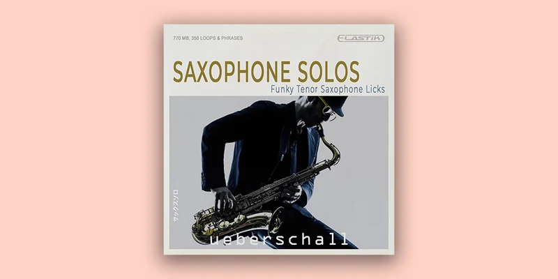 Ueberschall Saxophone Solos interface