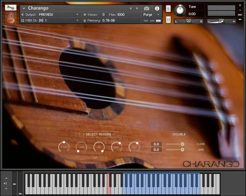 Loot Audio Charango interface