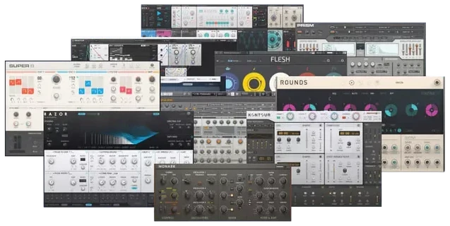 Native Instruments Reaktor Synthesizer Bundle interface