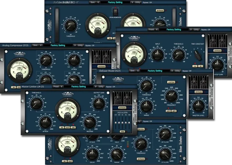 Nomad Factory Blue Tubes Dynamics Pack interface