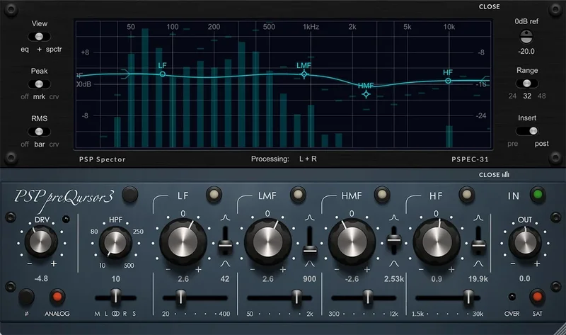 PSP PreQursor 3 interface