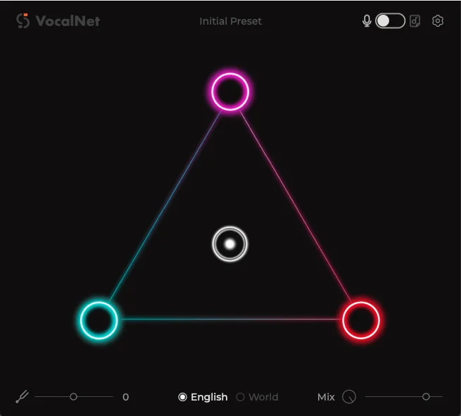 Session Loops VocalNet interface