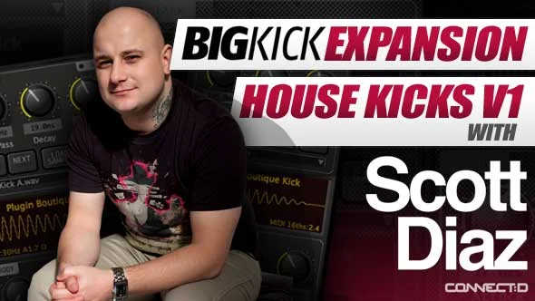 Plugin Boutique BigKick Expansion V4 - House Kicks with Scott Diaz interface