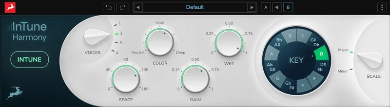 Antelope Audio InTune Harmony interface