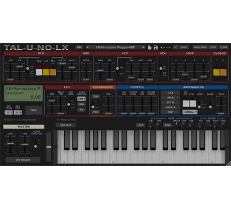 TAL Software TAL U-No-LX interface
