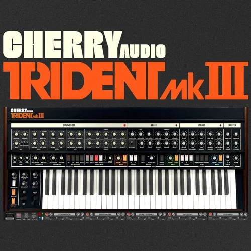 Cherry Audio Trident Synthesizer interface