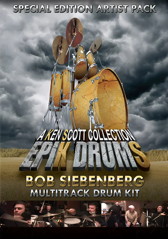 Sonic Reality BFD3 Expansion: Epik Drums Bob Siebenberg Kit interface