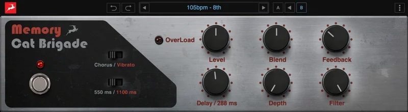 Antelope Audio Memory Cat Brigade interface