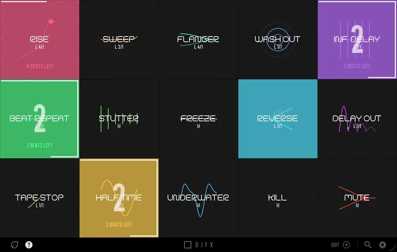 Thenatan Audio DJFX interface