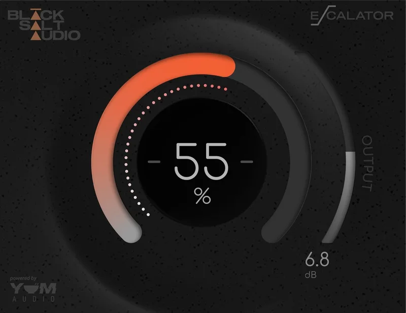 Black Salt Audio Escalator interface
