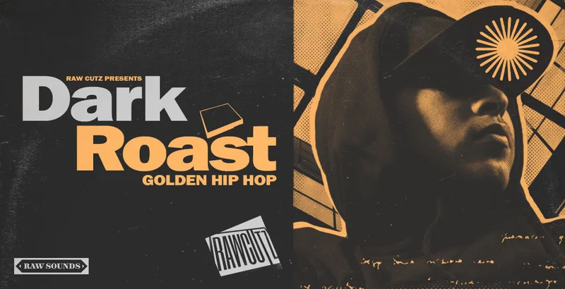 RawCutz Dark Roast - Golden Hip Hop interface