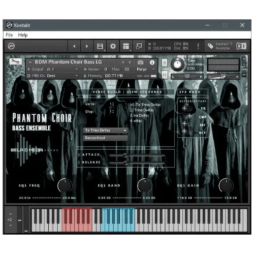 Bela D Media Bass Ensemble interface