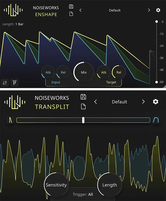 NoiseWorks Audio Shaper Bundle interface