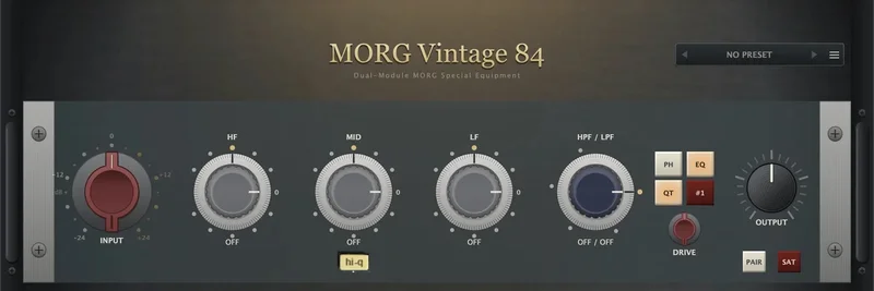 Evertone Project MORG Vintage 84 interface