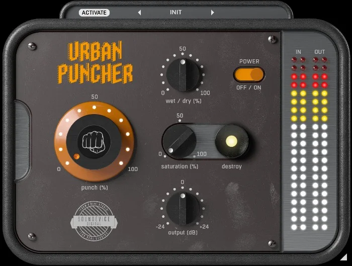 United Plugins Urban Puncher interface