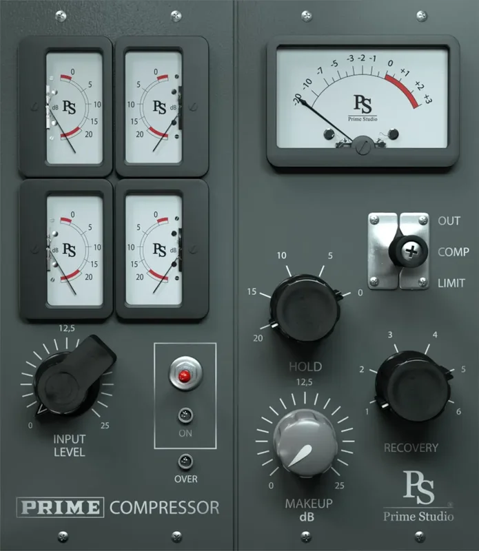 Prime Studio Prime Compressor interface