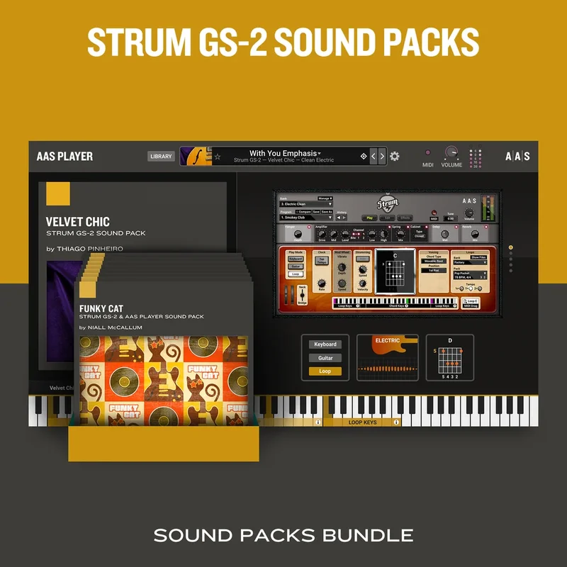 AAS Strum GS-2 + Packs Bundle interface