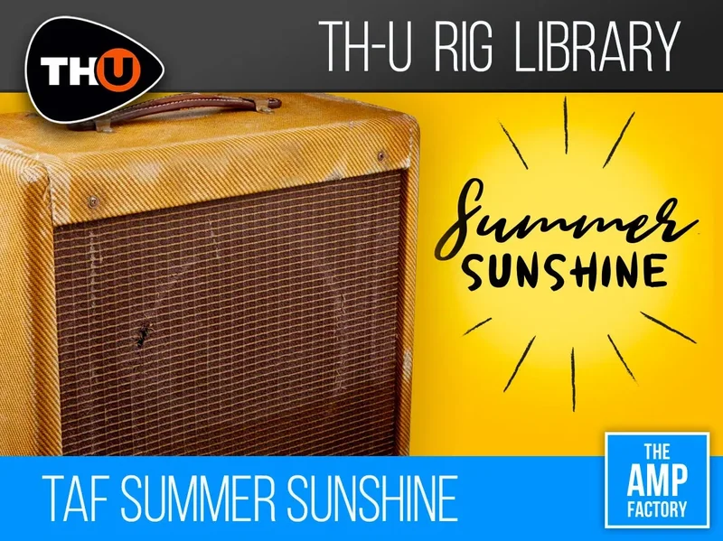Overloud TH-U TAF Summer Sunshine interface