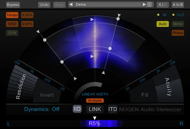 NUGEN Audio Stereoizer 3 < Stereoizer UPG interface