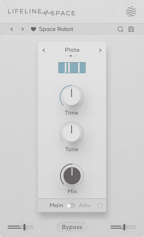 Excite Audio Lifeline Space interface