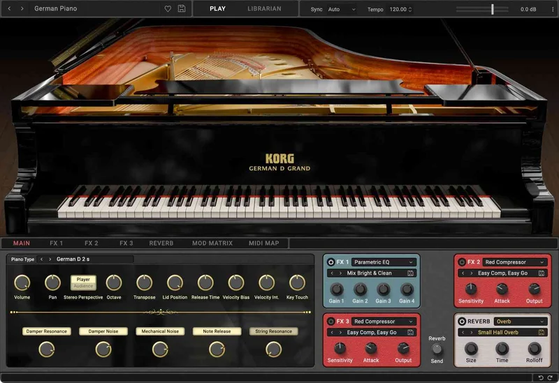 KORG SGX-2 interface