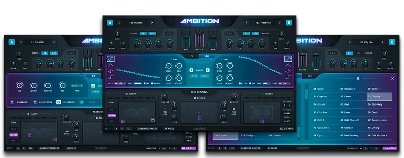 Sound Yeti Ambition interface