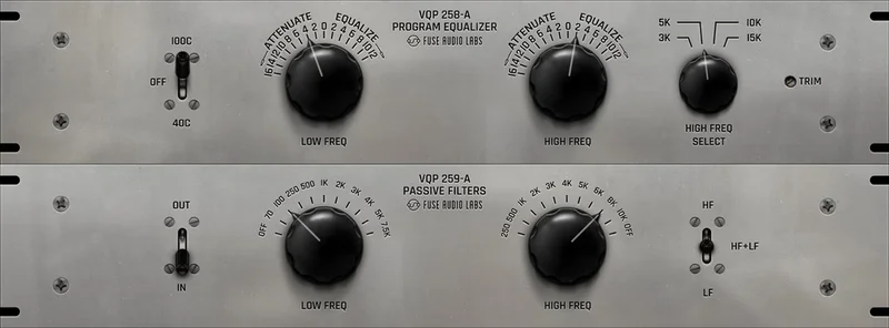 Fuse Audio Labs VQP-BUNDLE Vintage Passive EQs interface