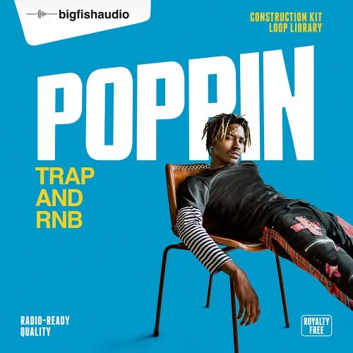Big Fish Audio Poppin: Trap and RnB interface