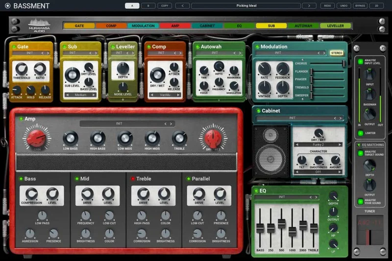 United Plugins Bassment interface