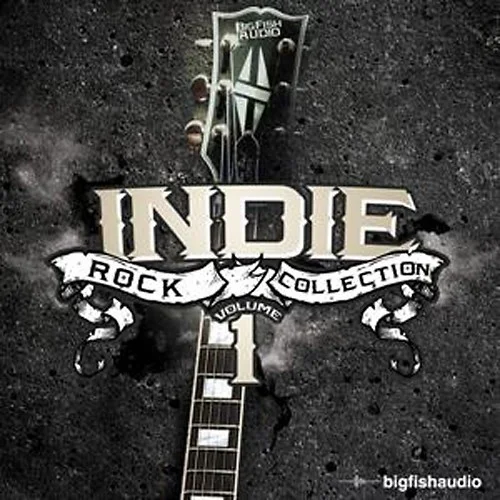 Big Fish Audio Indie: Rock Collection Vol.1 interface