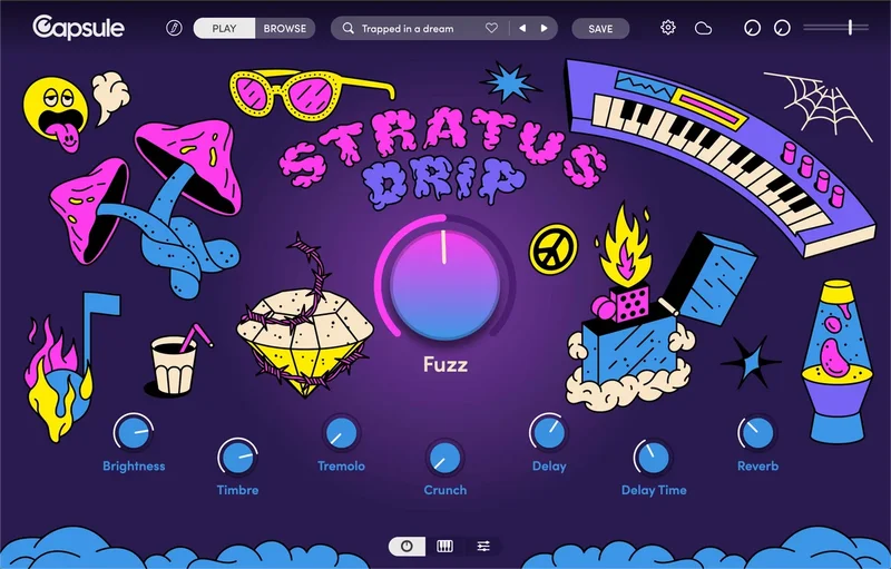 Capsule Audio Stratus Drip interface