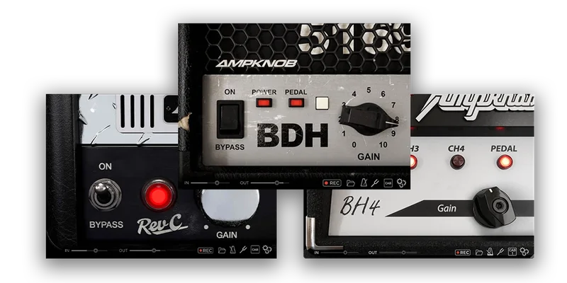 Bogren Digital Classic Ampknob Bundle interface