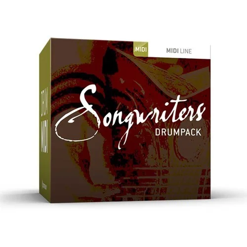 Toontrack Drum MIDI Songwriters Drumpack interface