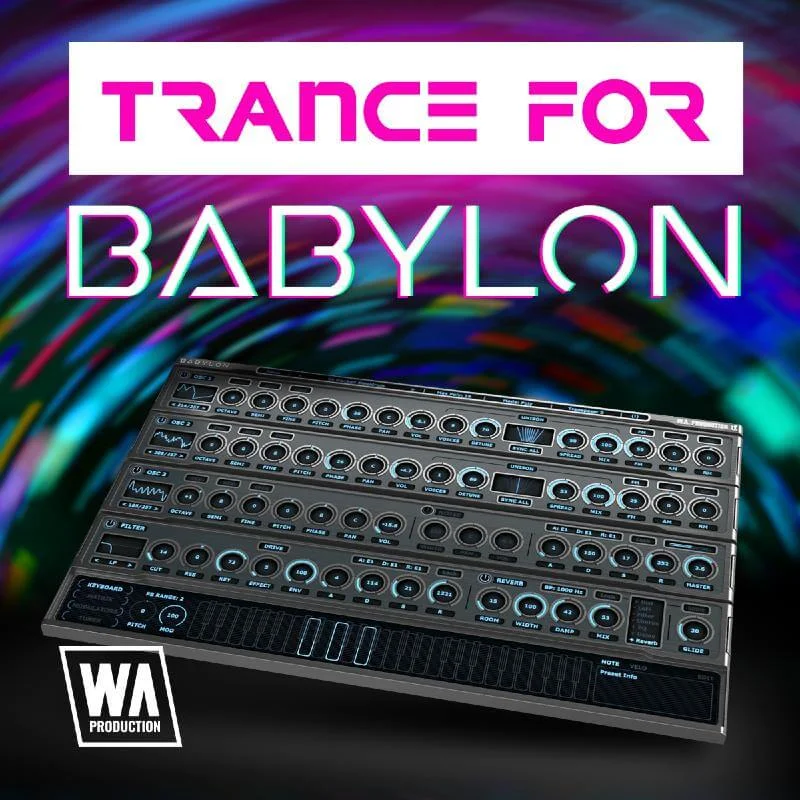 W. A. Production Trance for Babylon 1 interface