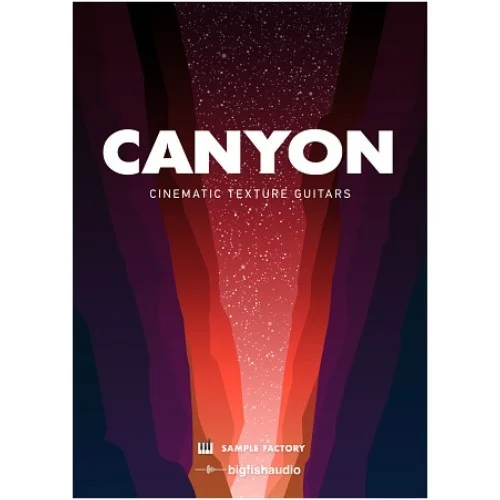 Big Fish Audio Canyon: Cinematic Texture Guitars interface