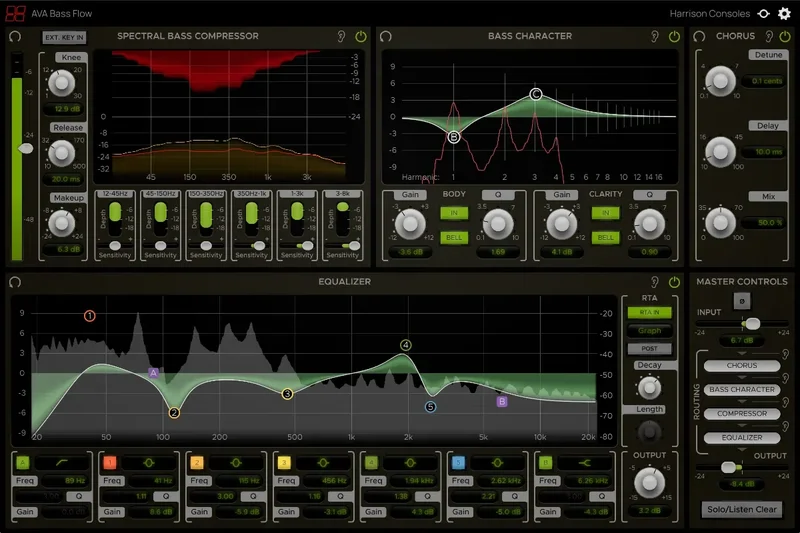 Harrison Bass Flow interface