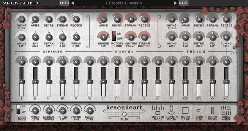 Xhun Audio ResonHeart interface