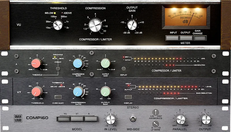 Overloud GEM Comp160 interface