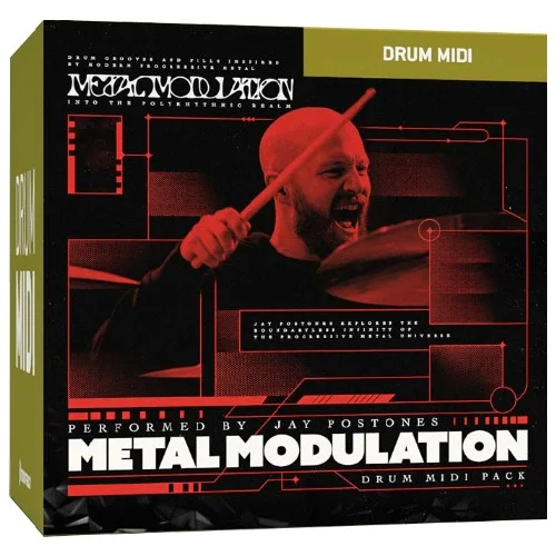 Toontrack Drum MIDI Metal Modulation interface