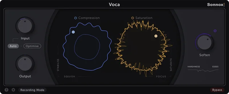 Sonnox Toolbox Voca interface