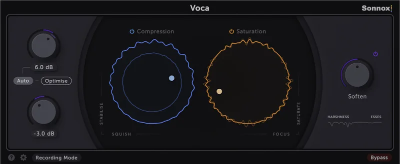 Sonnox Voca interface