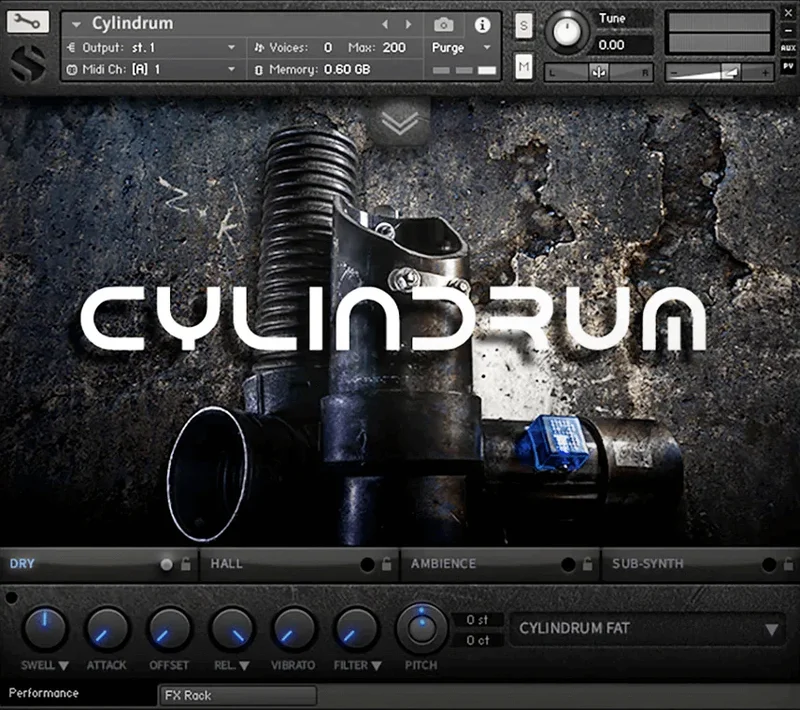 Soundiron Cylindrum interface