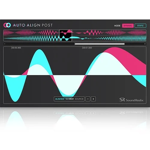 SoundRadix Auto-Align Post interface
