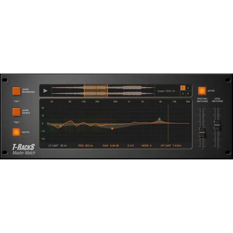 IK Multimedia T-RackS 5 interface