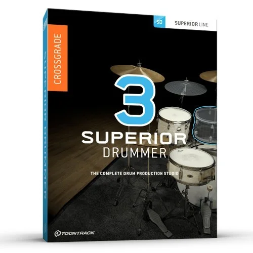 Toontrack Superior Drummer 3 Crossgrade interface