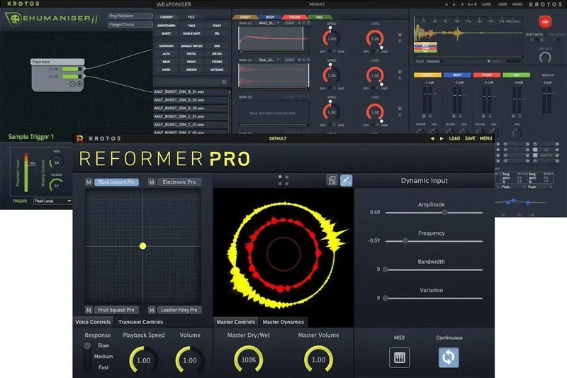 Krotos Audio Sound Design Bundle interface