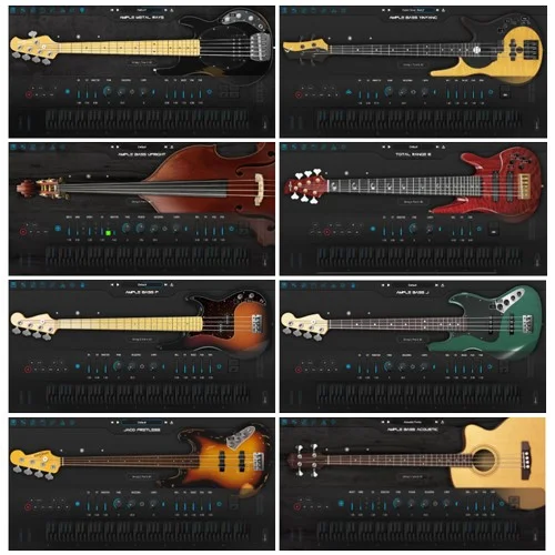 Ample Sound Ample 8in1 Bass Bundle interface