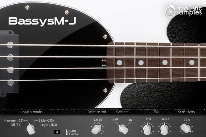 Acousticsamples Bassysm-J interface