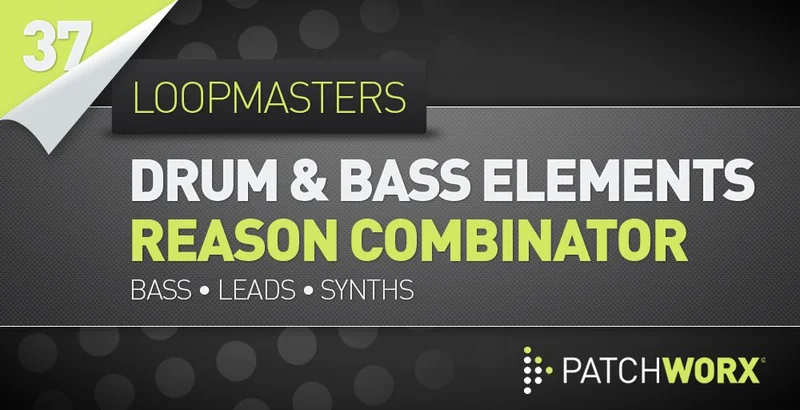 Loopmasters Drum and Bass Elements - Reason Combinators interface